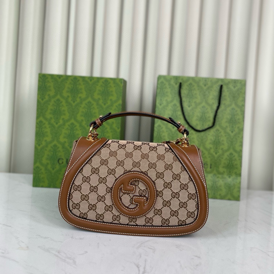 Gucci Blondie Series Small Handbag Apricot